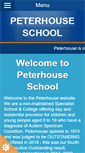 Mobile Screenshot of peterhouseschool.com